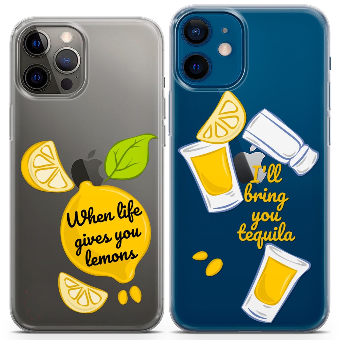 Cavka iPhone Couple Cases Lemons Quote