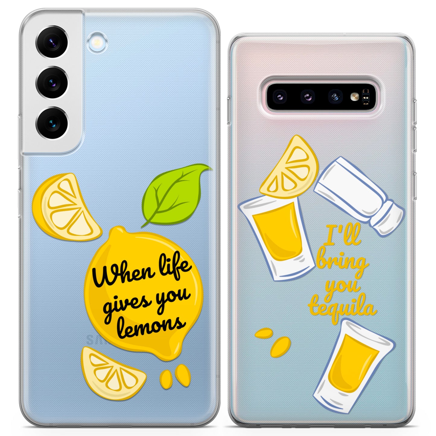 Cavka iPhone Couple Cases Lemons Quote