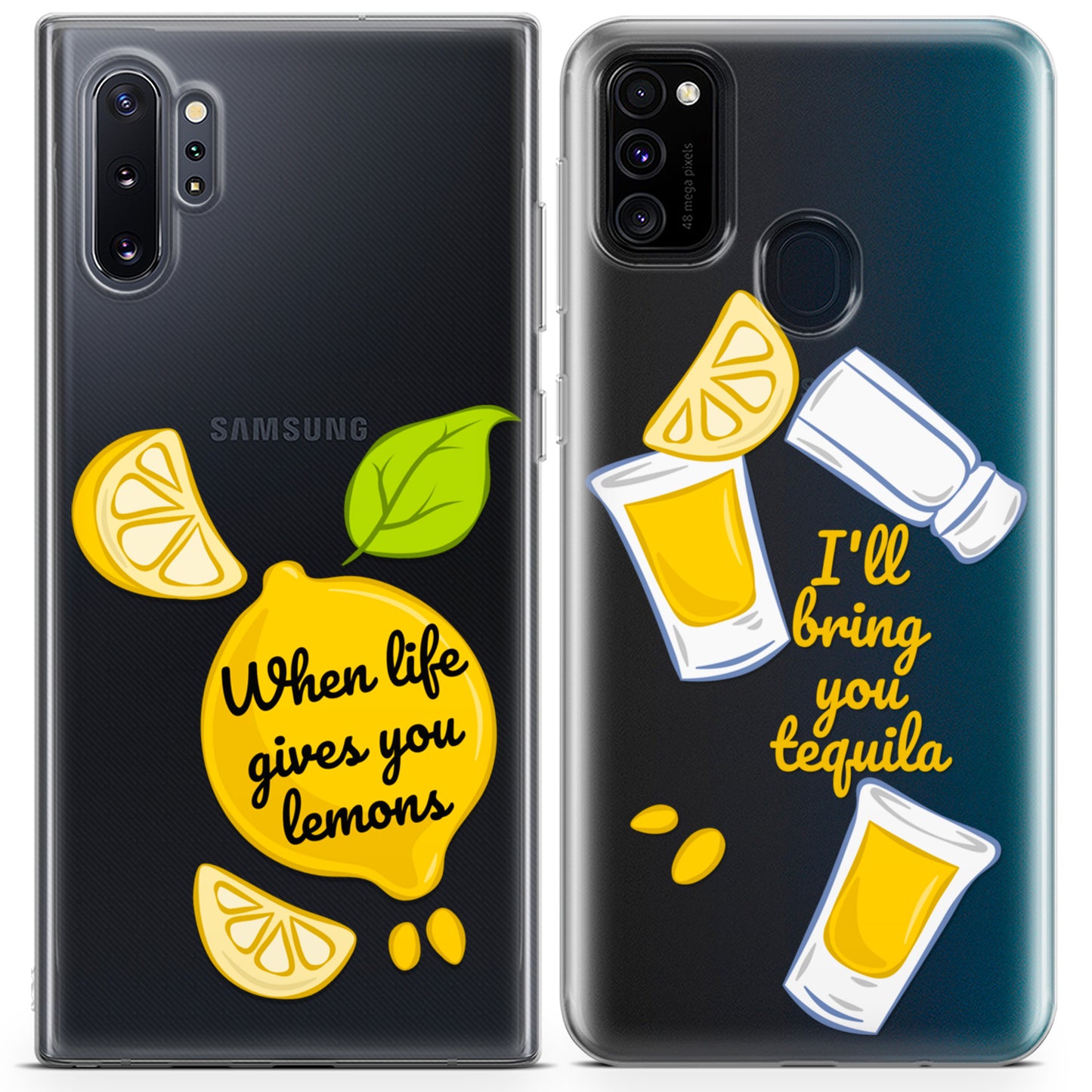 Cavka iPhone Couple Cases Lemons Quote