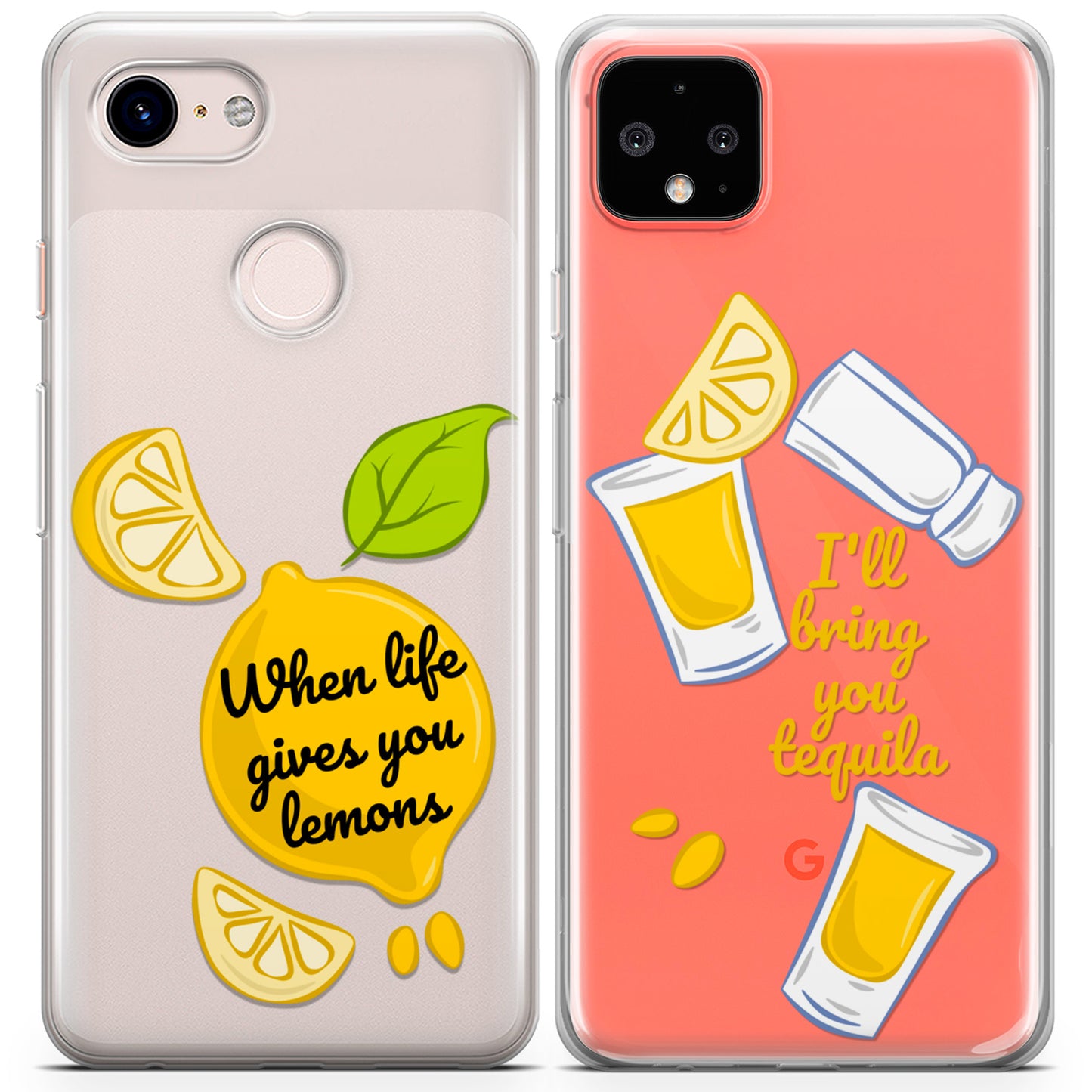 Cavka iPhone Couple Cases Lemons Quote