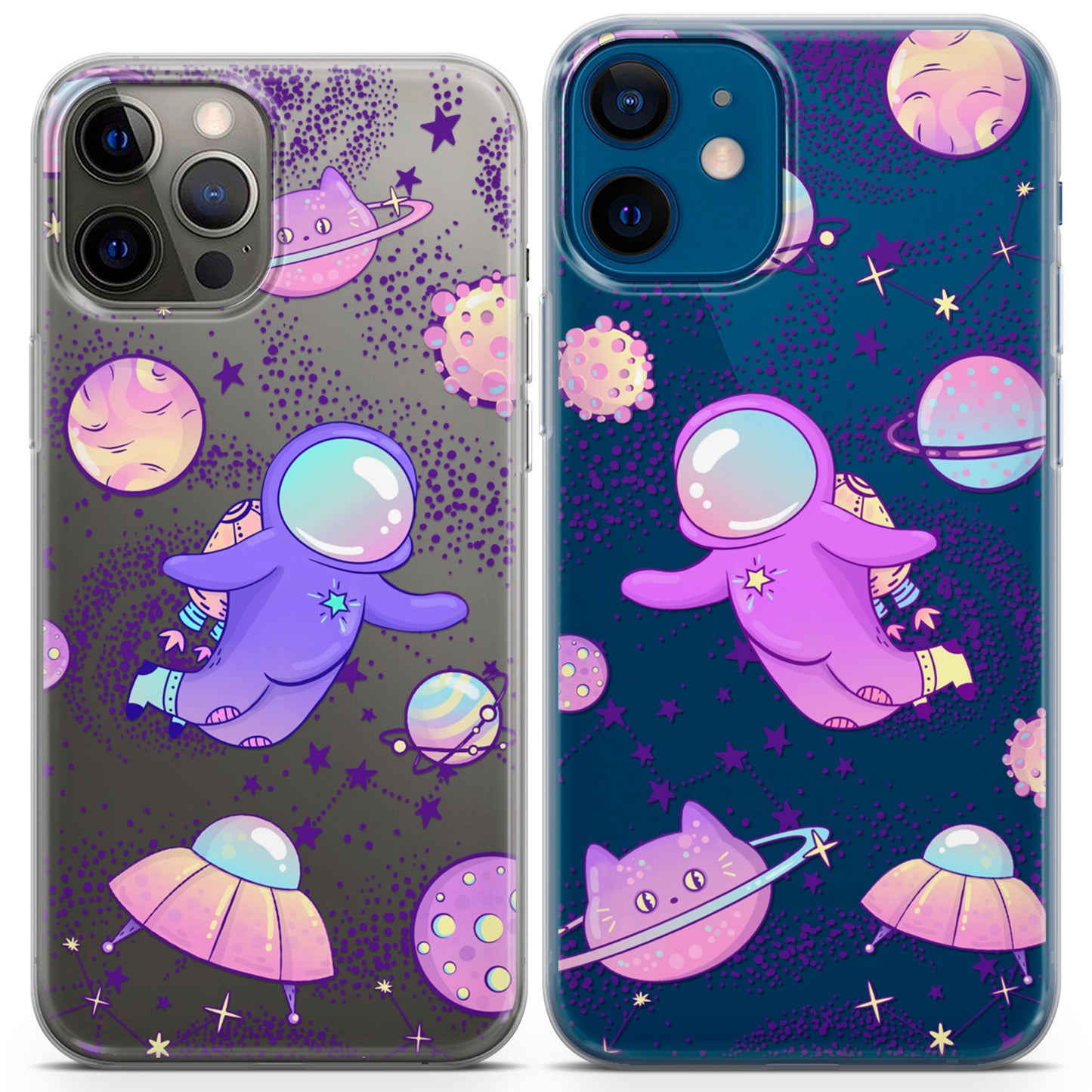 Cavka iPhone Couple Cases Trippy Space