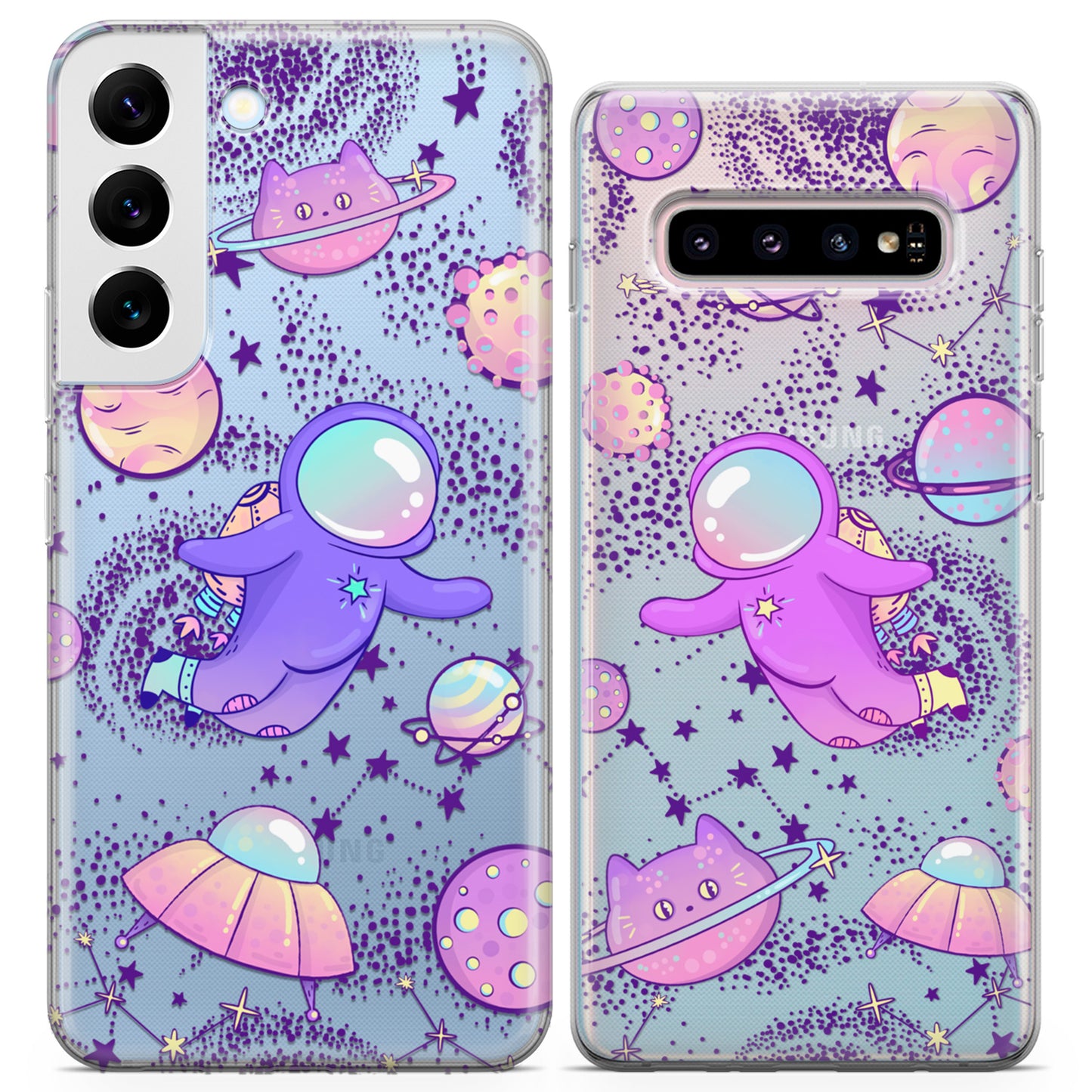 Cavka iPhone Couple Cases Trippy Space