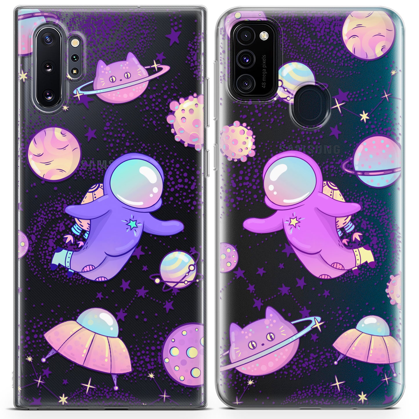 Cavka iPhone Couple Cases Trippy Space