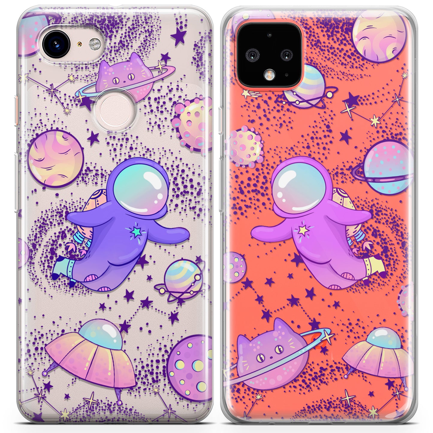 Cavka iPhone Couple Cases Trippy Space