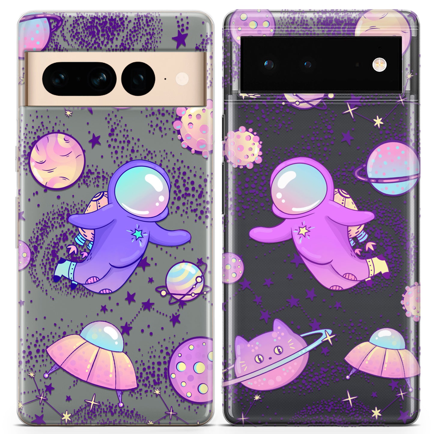 Cavka iPhone Couple Cases Trippy Space