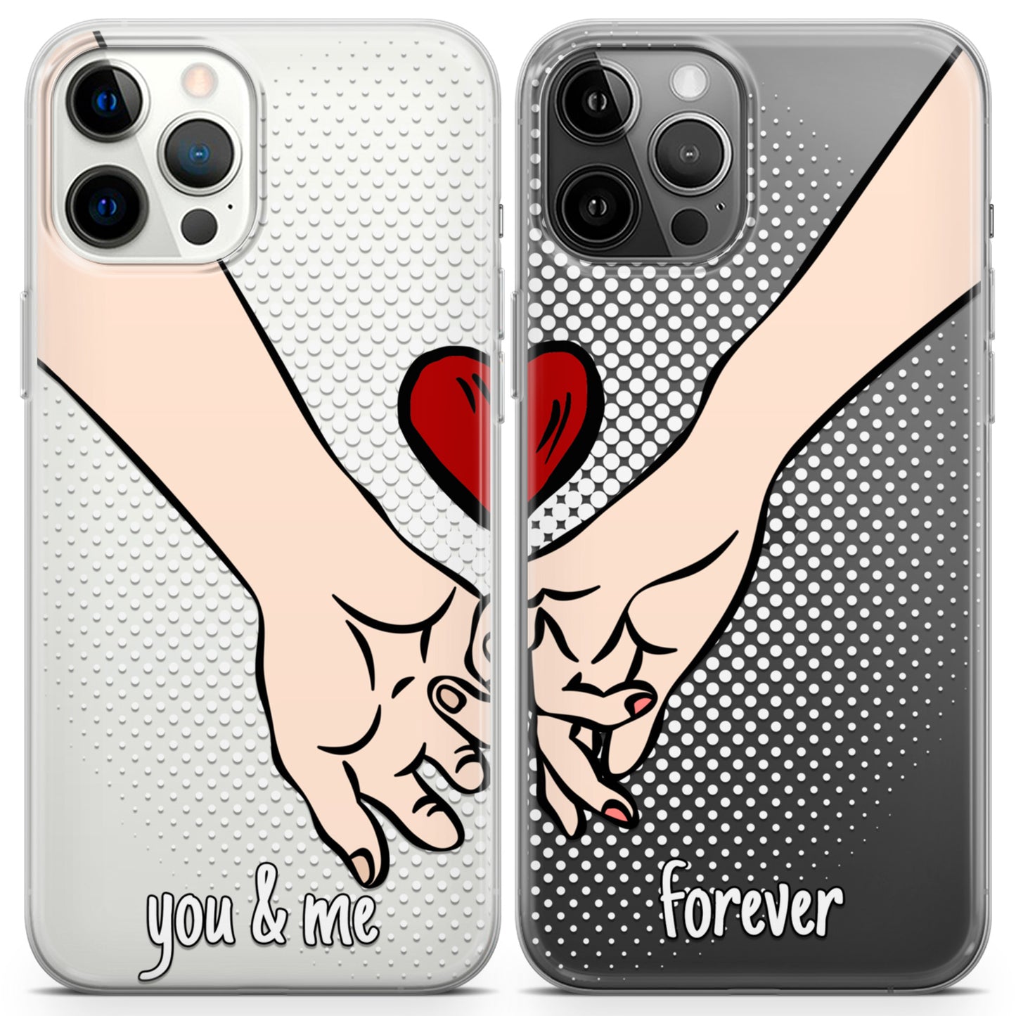 Cavka iPhone Couple Cases You & Me Forever