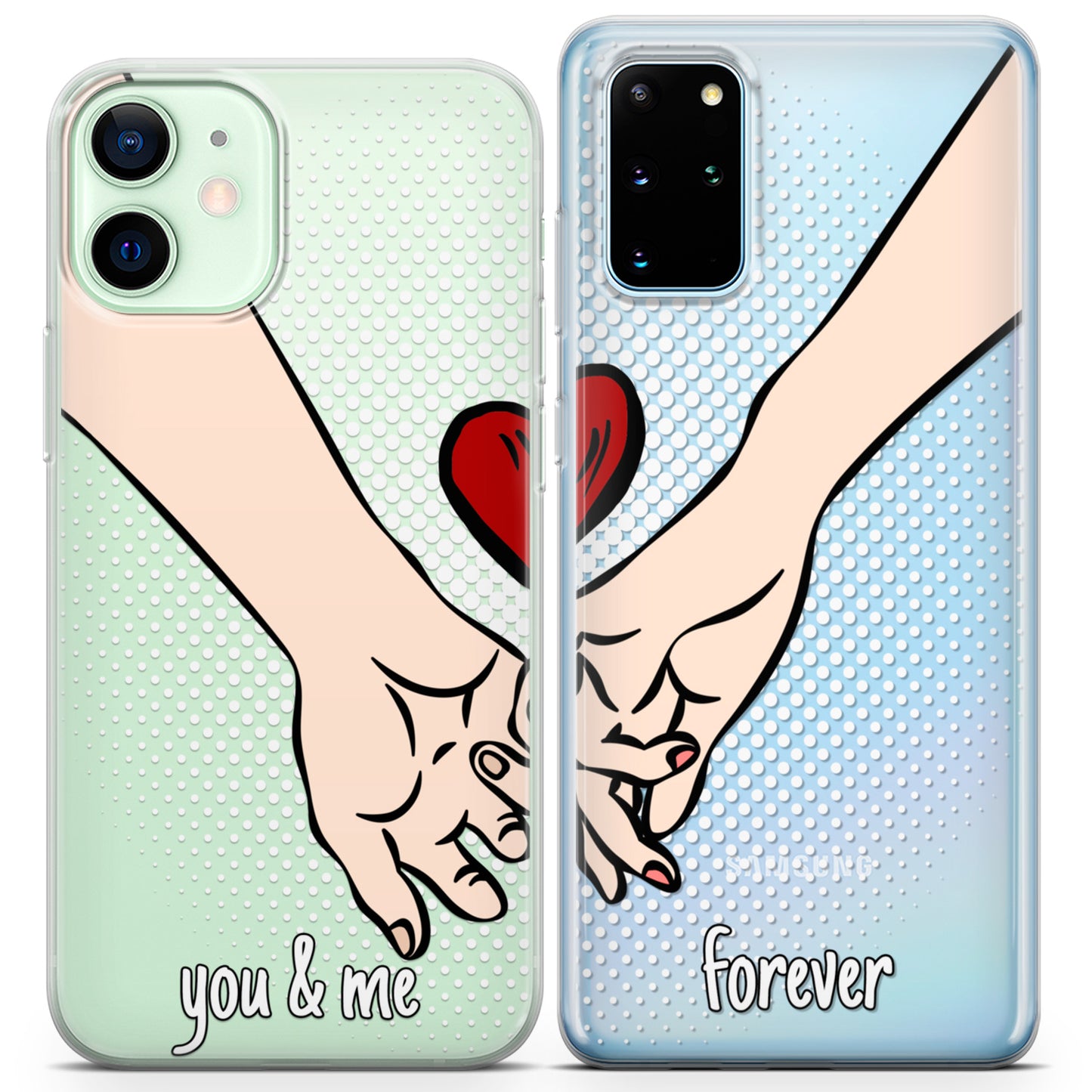 Cavka iPhone Couple Cases You & Me Forever