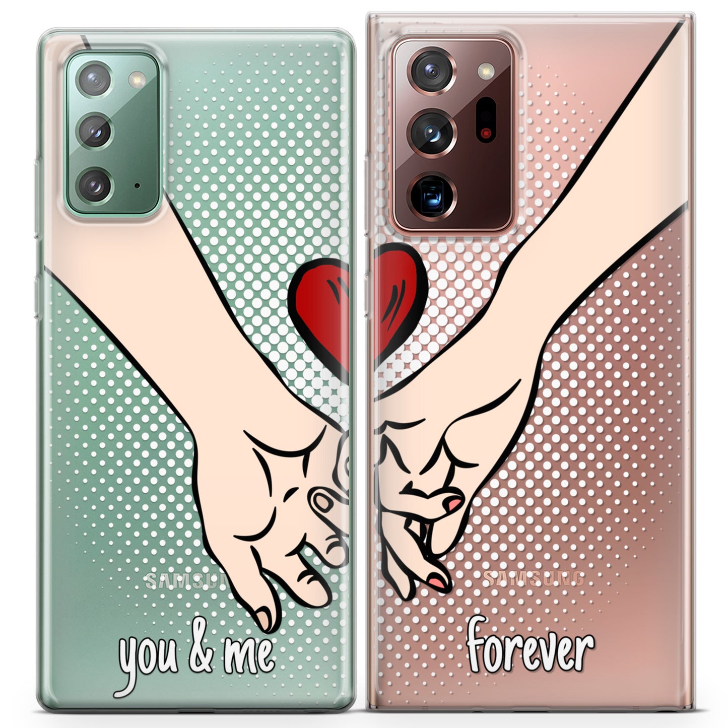 Cavka iPhone Couple Cases You & Me Forever