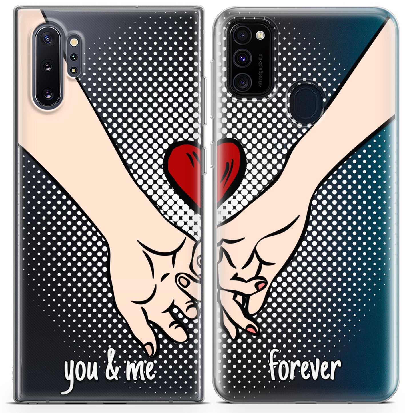 Cavka iPhone Couple Cases You & Me Forever