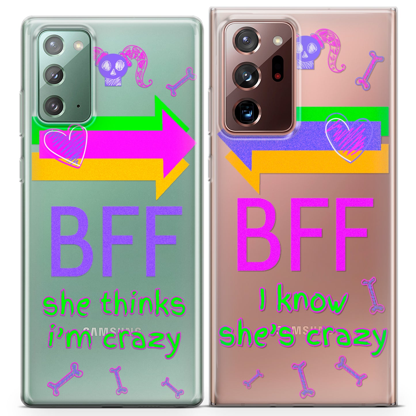 Cavka iPhone Couple Cases Crazy BFFs