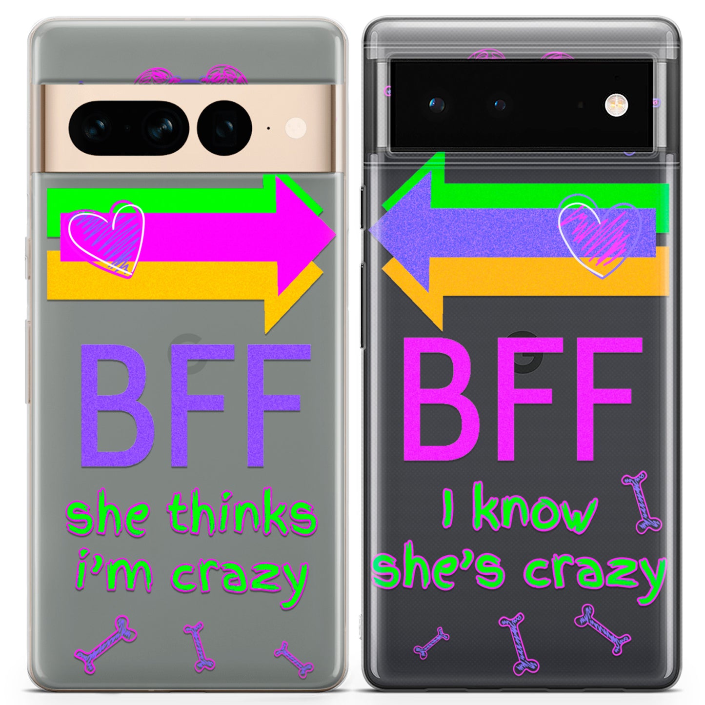 Cavka iPhone Couple Cases Crazy BFFs