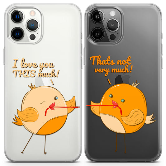 Cavka iPhone Couple Cases Funny Chicks