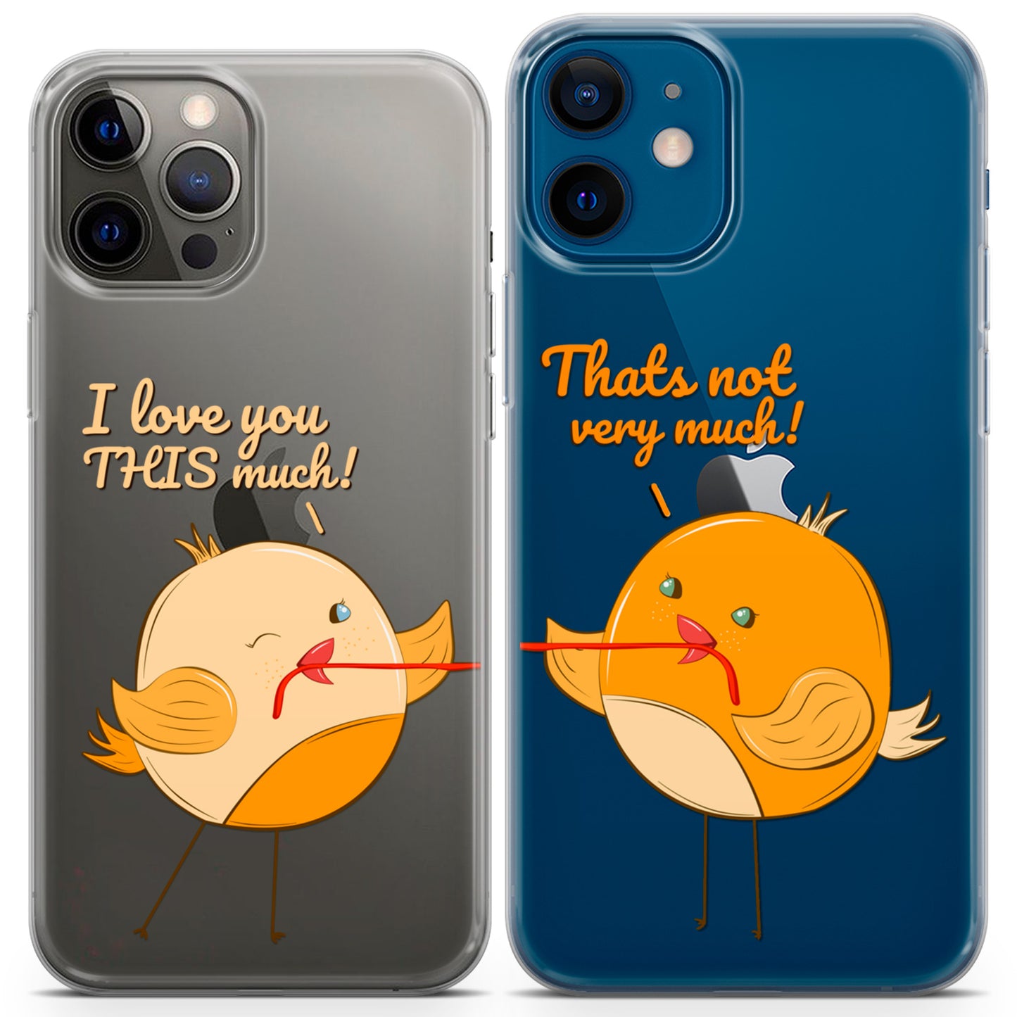 Cavka iPhone Couple Cases Funny Chicks