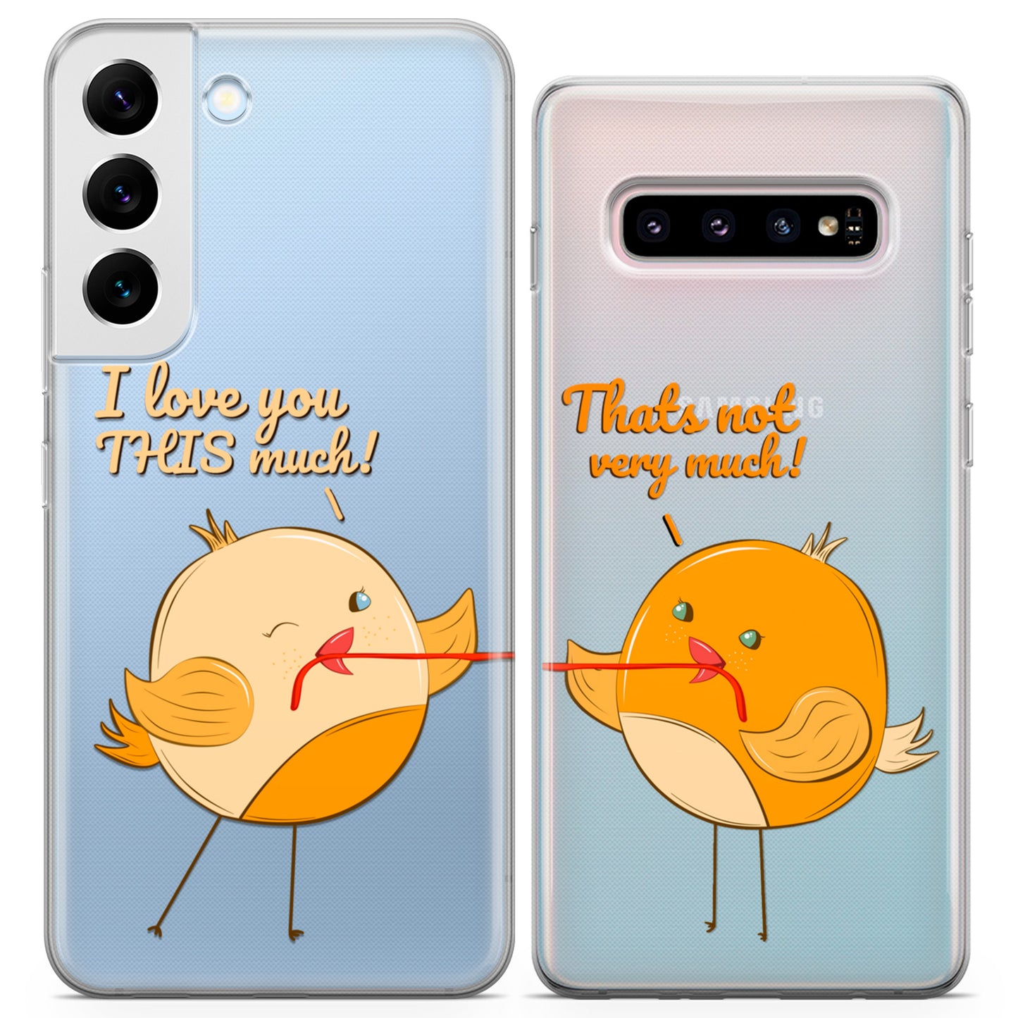 Cavka iPhone Couple Cases Funny Chicks