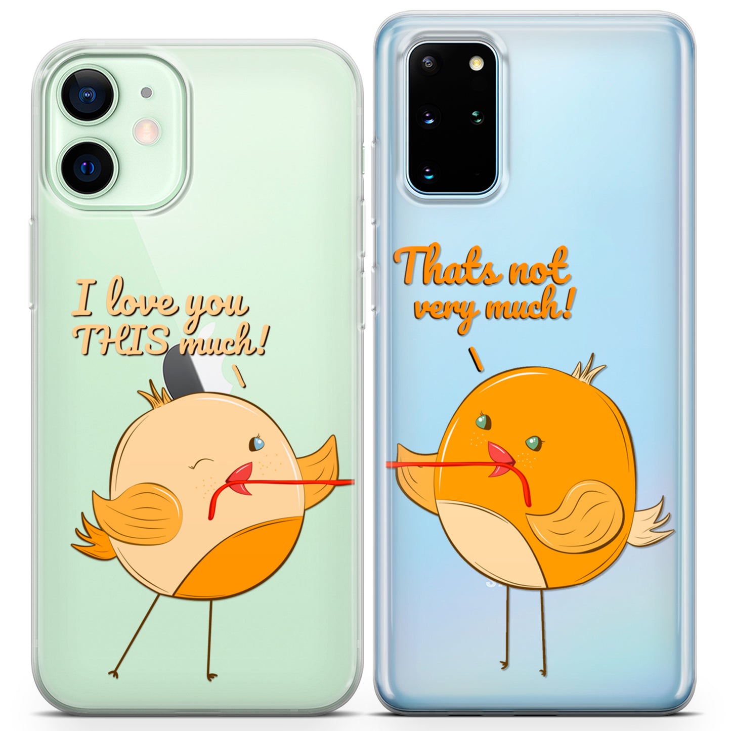 Cavka iPhone Couple Cases Funny Chicks