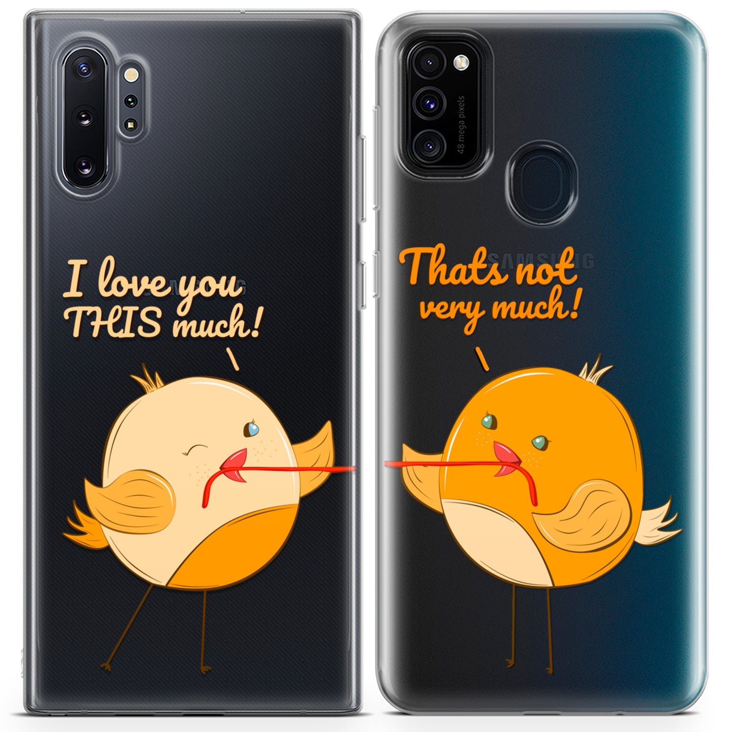 Cavka iPhone Couple Cases Funny Chicks