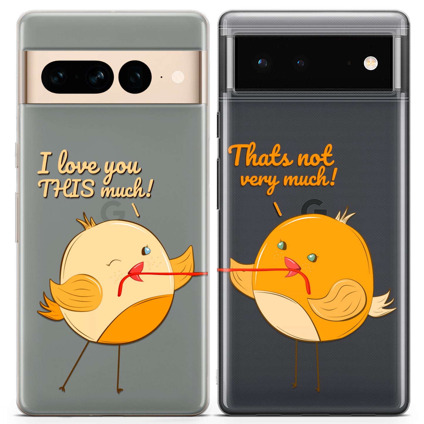 Cavka iPhone Couple Cases Funny Chicks