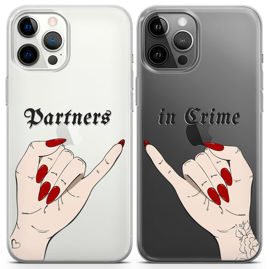 Cavka iPhone Couple Cases Cute Criminals