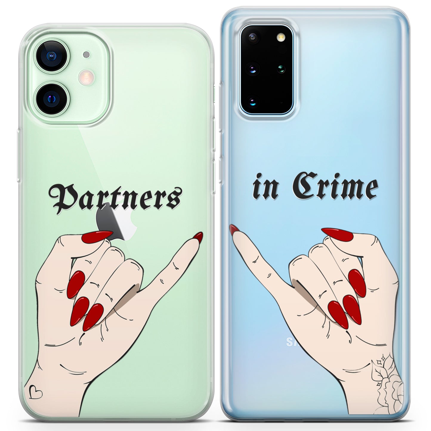 Cavka iPhone Couple Cases Cute Criminals