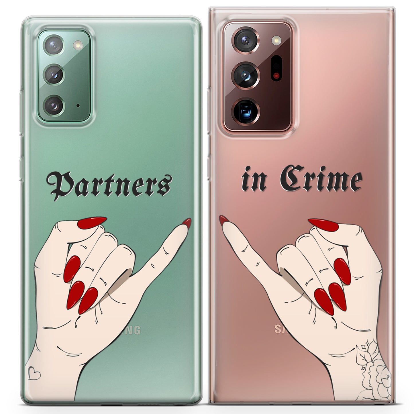 Cavka iPhone Couple Cases Cute Criminals