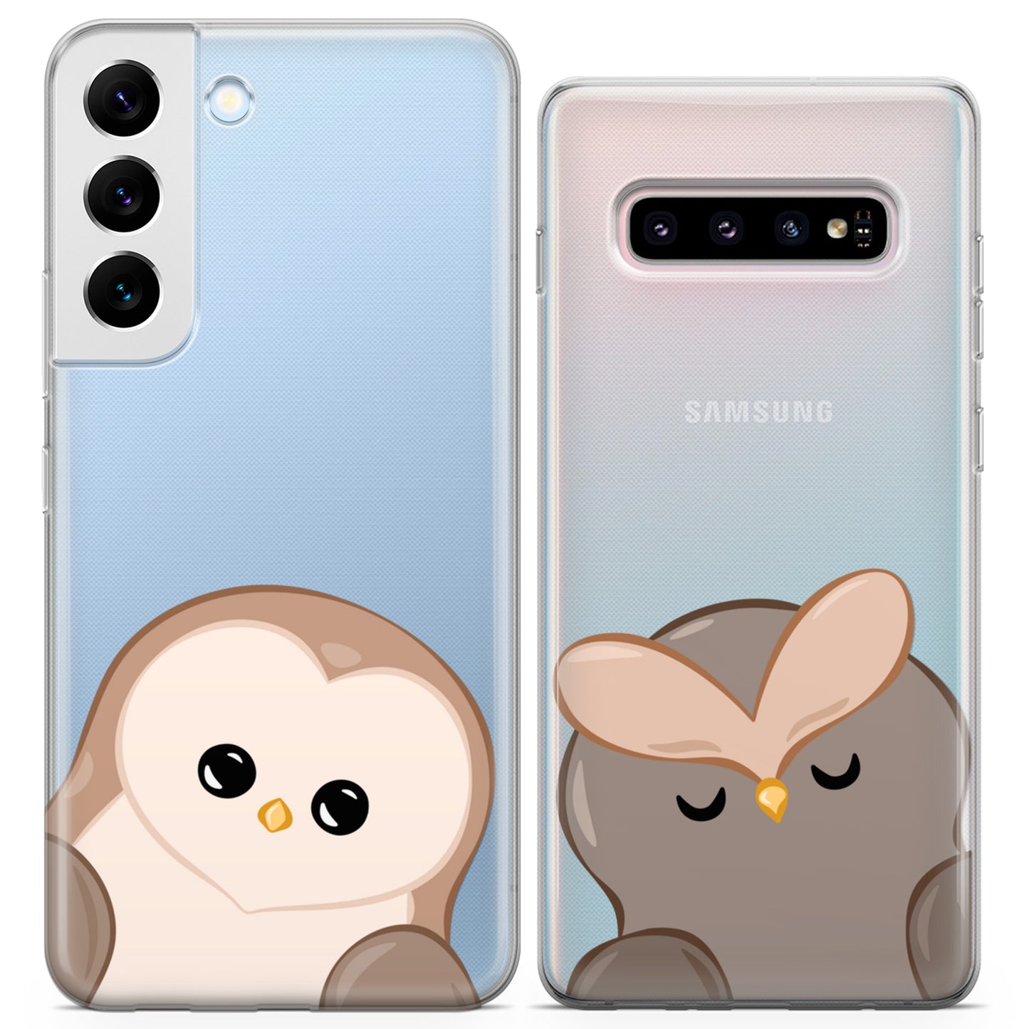 Cavka iPhone Couple Cases Forest Owls