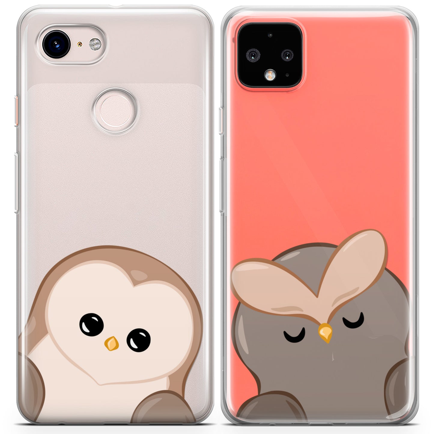 Cavka iPhone Couple Cases Forest Owls