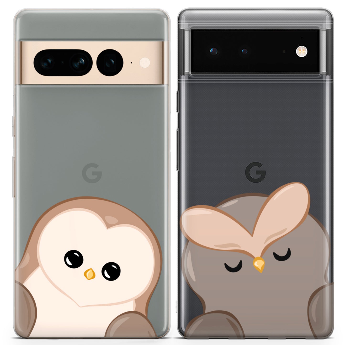 Cavka iPhone Couple Cases Forest Owls