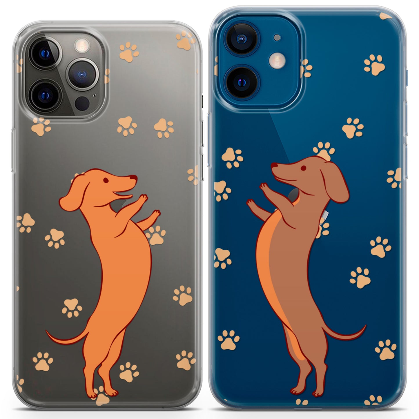 Cavka iPhone Couple Cases Cute Doggos