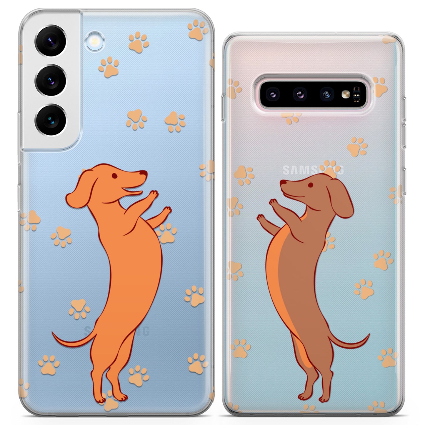 Cavka iPhone Couple Cases Cute Doggos