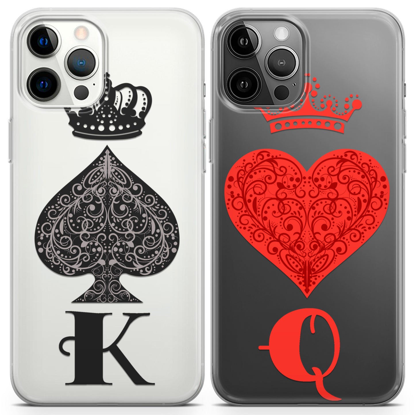 Cavka iPhone Couple Cases King and Queen