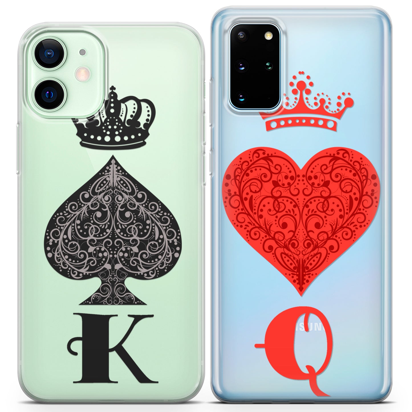 Cavka iPhone Couple Cases King and Queen