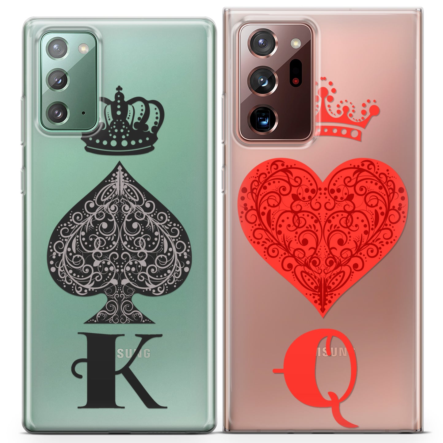 Cavka iPhone Couple Cases King and Queen