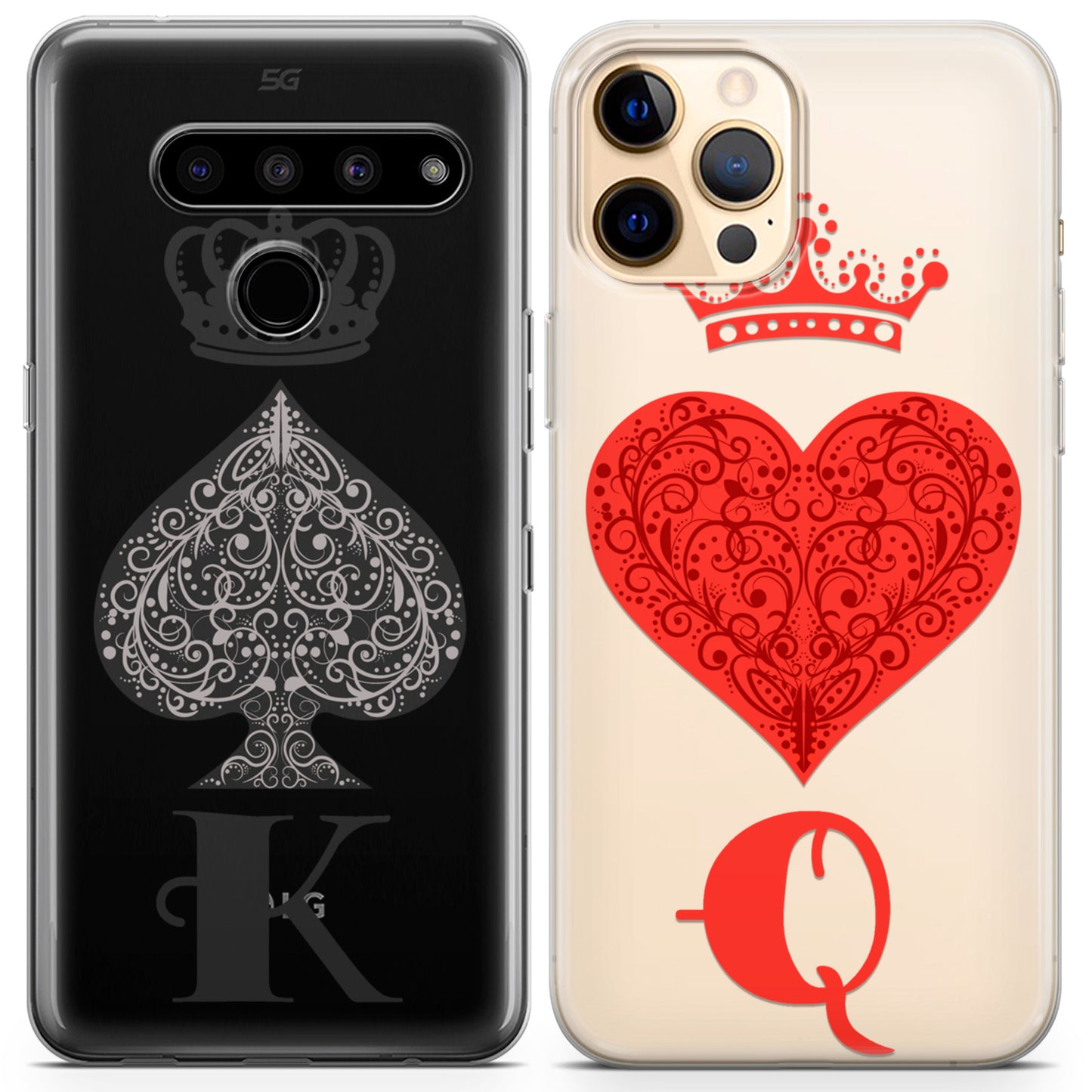 Cavka iPhone Couple Cases King and Queen