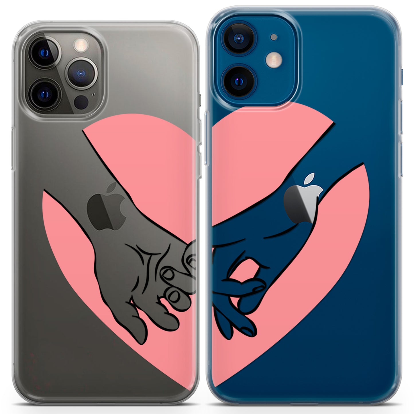 Cavka iPhone Couple Cases Holding Hands