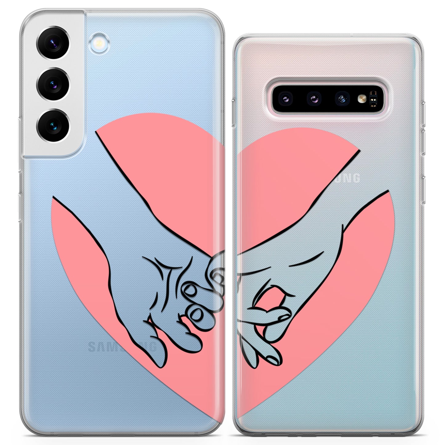 Cavka iPhone Couple Cases Holding Hands