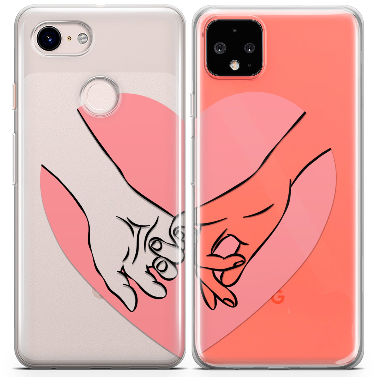 Cavka iPhone Couple Cases Holding Hands