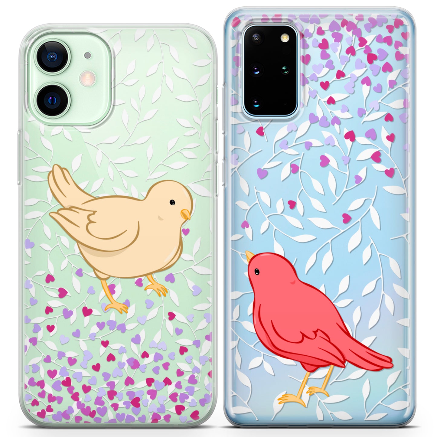 Cavka iPhone Couple Cases Lovely Brids