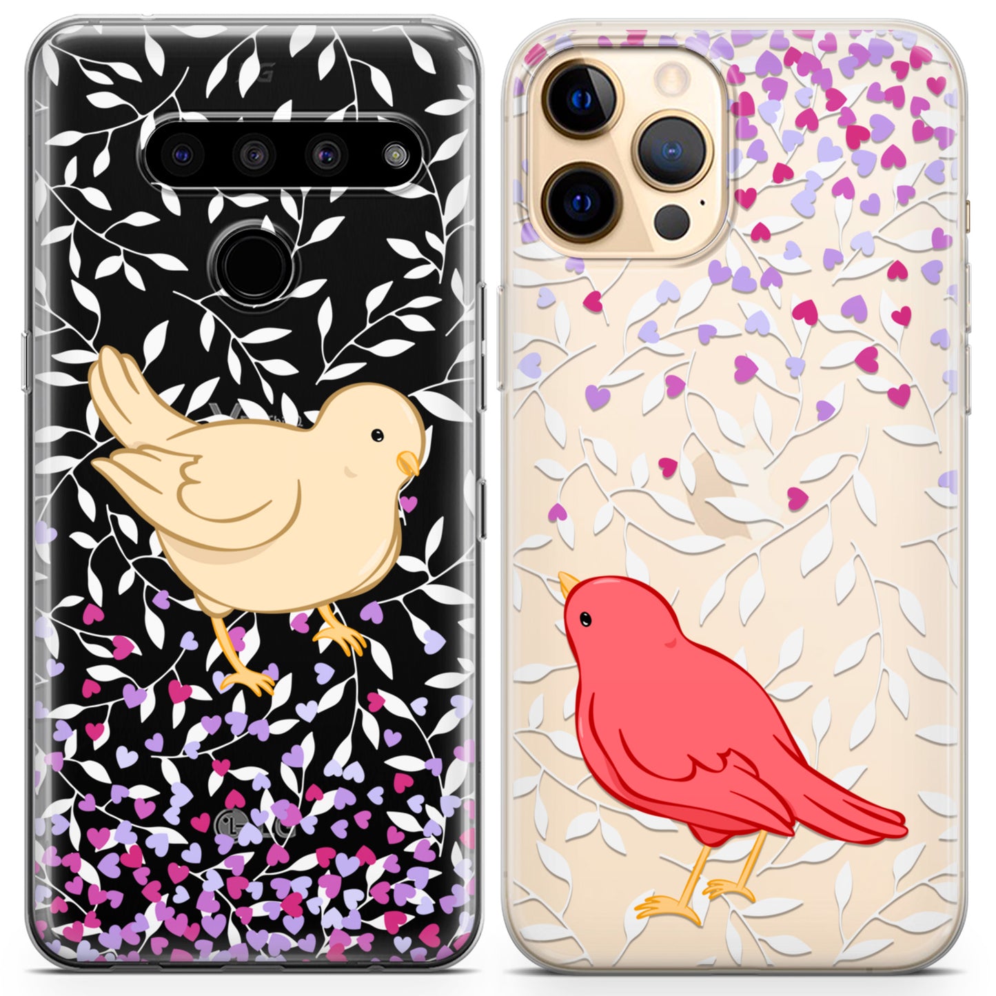 Cavka iPhone Couple Cases Lovely Brids