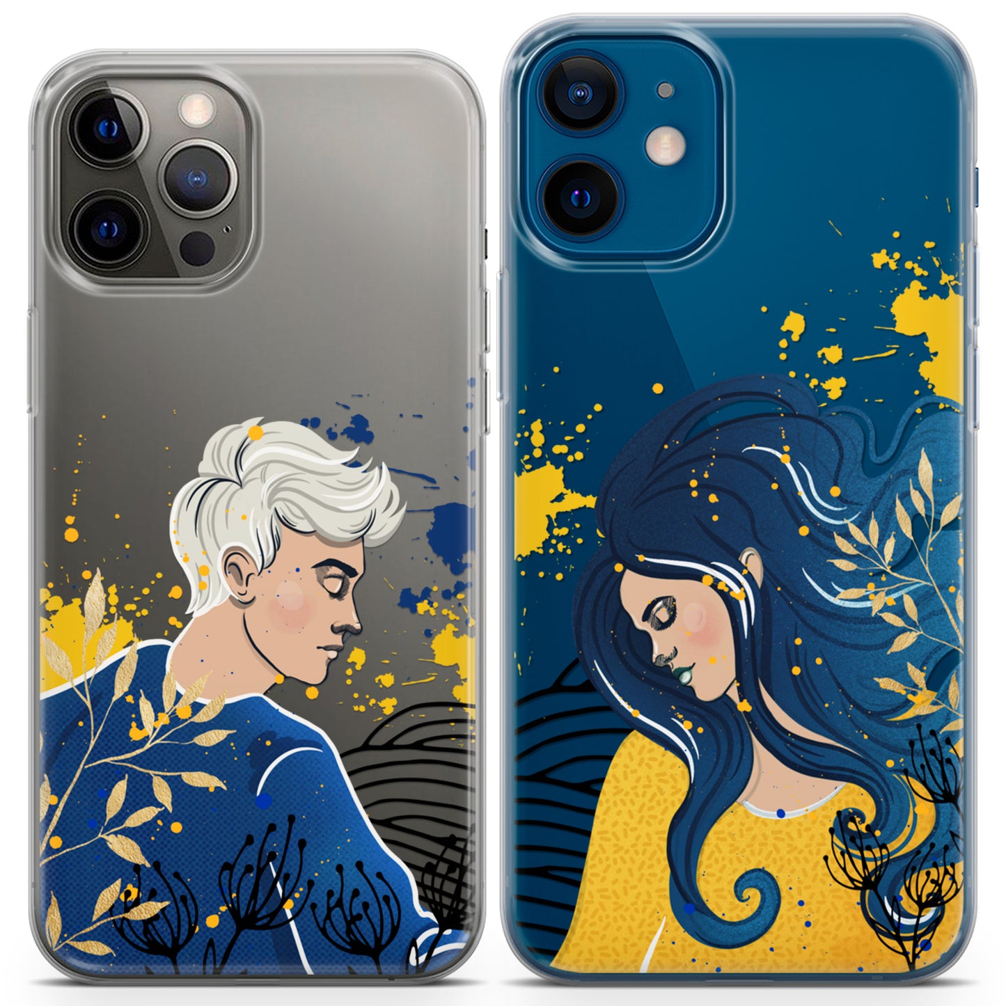 Cavka iPhone Couple Cases Lovers Art