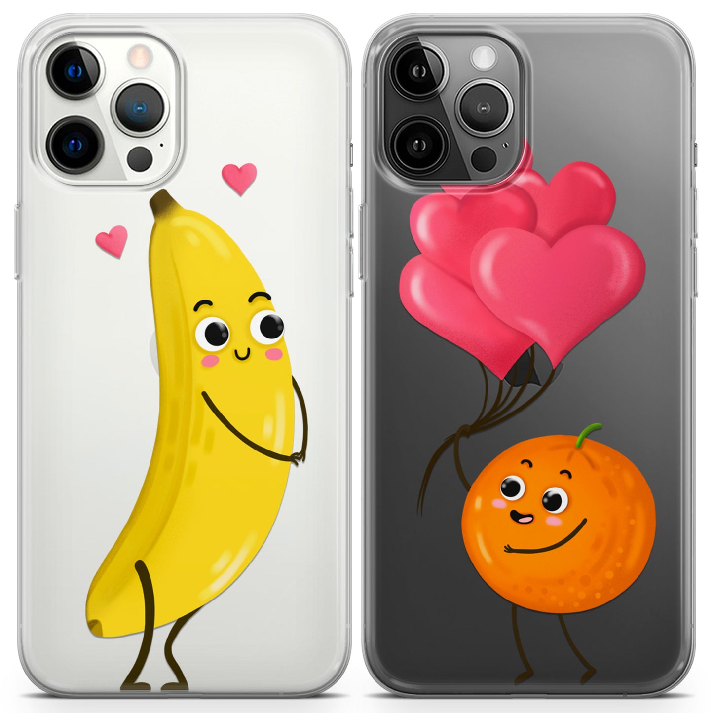 Cavka iPhone Couple Cases Lovely Fruits