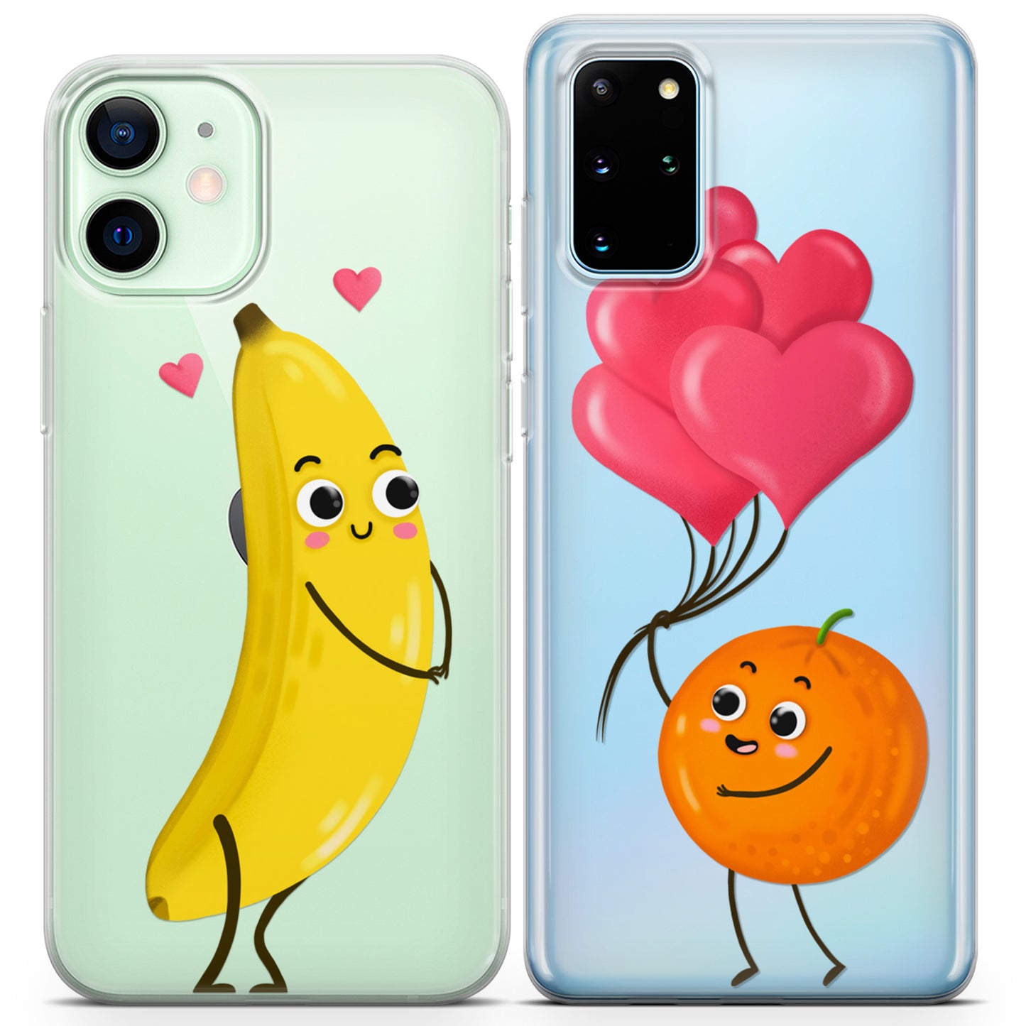 Cavka iPhone Couple Cases Lovely Fruits