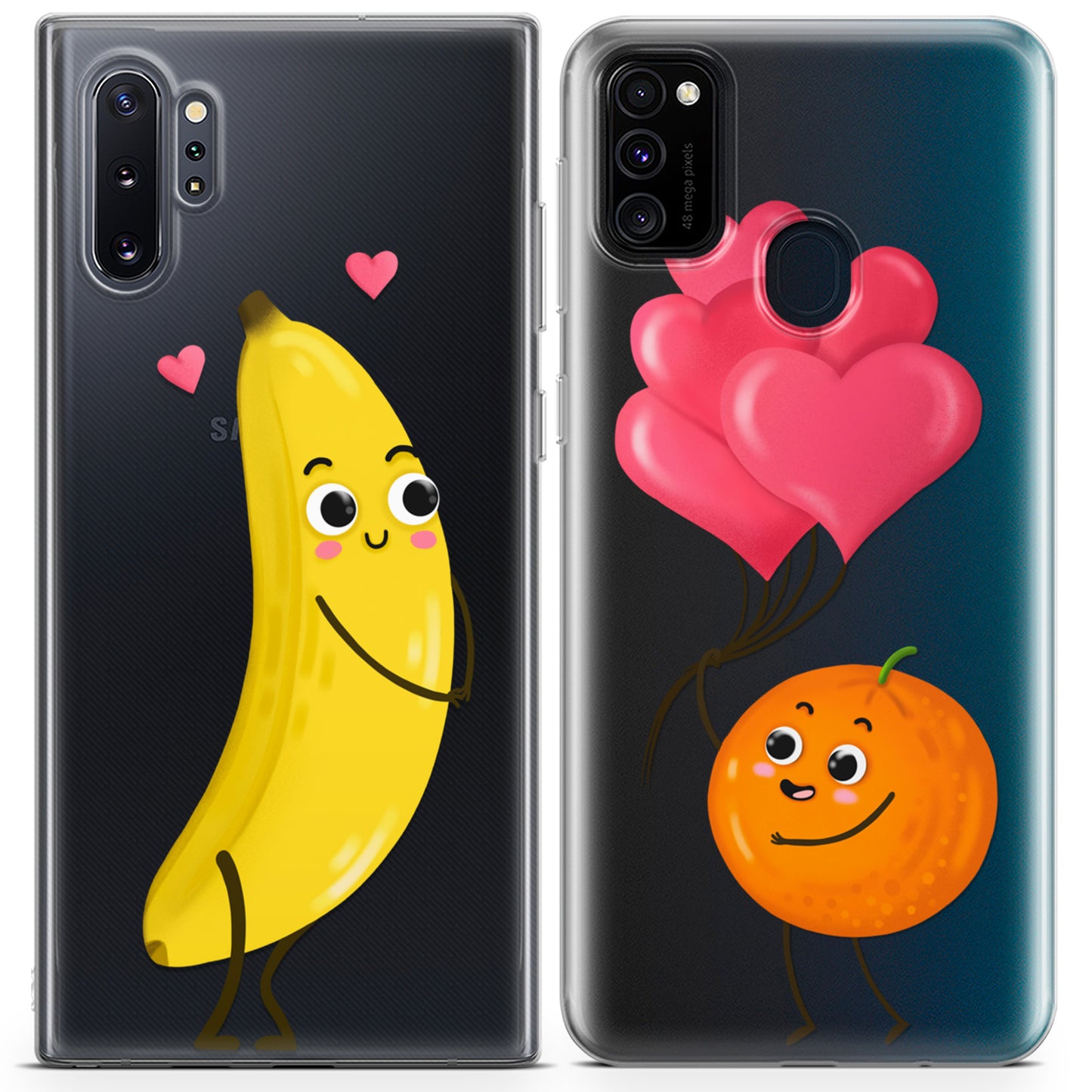 Cavka iPhone Couple Cases Lovely Fruits