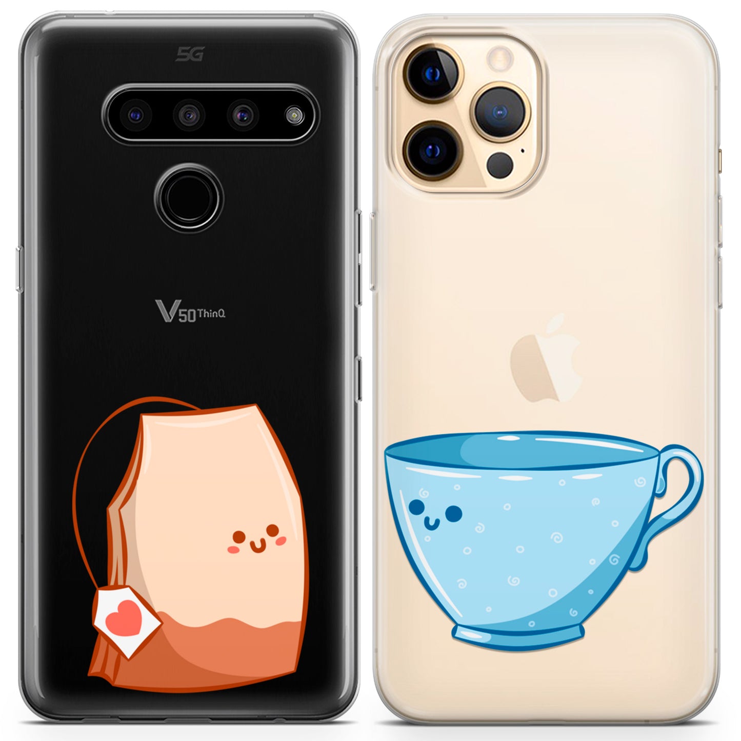 Cavka iPhone Couple Cases Tea Party