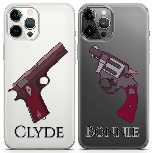 Cavka iPhone Couple Cases Bonnie & Clyde