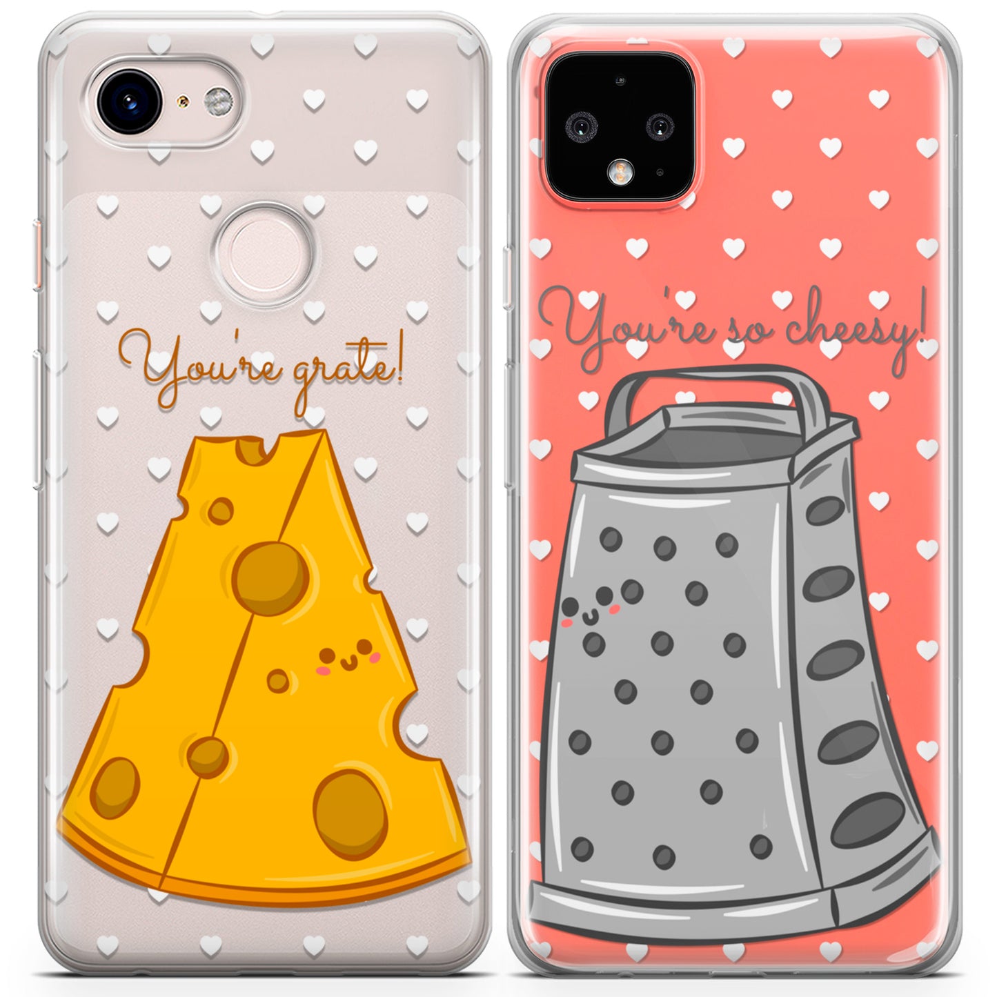 Cavka iPhone Couple Cases Cheese and Grate