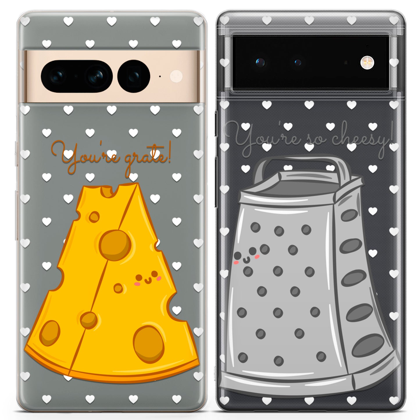 Cavka iPhone Couple Cases Cheese and Grate