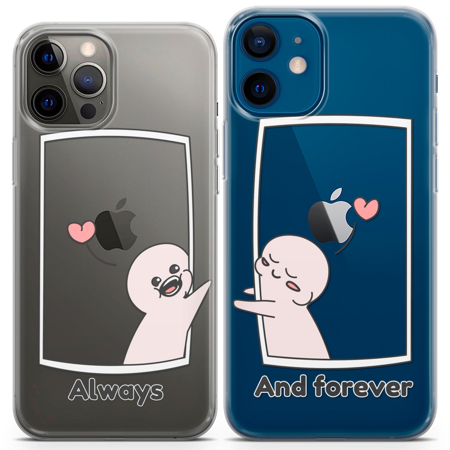 Cavka iPhone Couple Cases Always and Forever