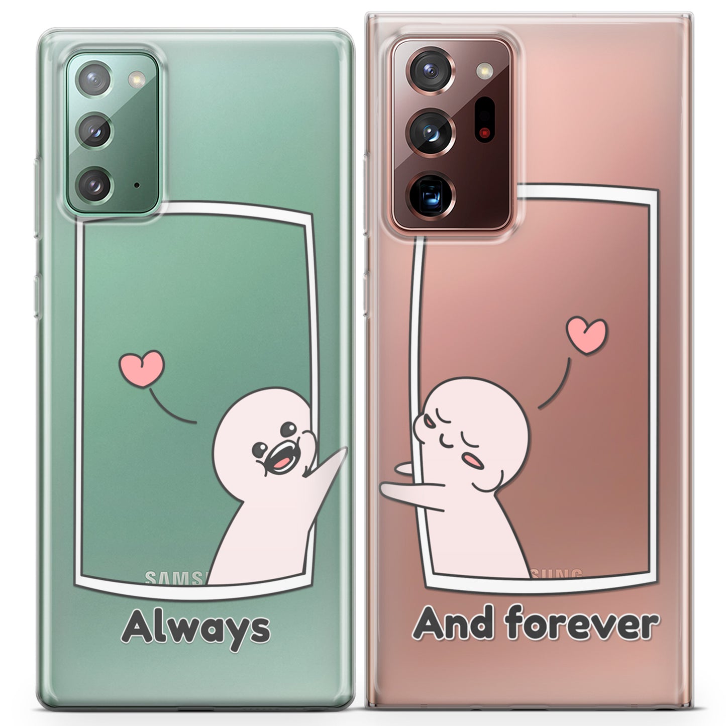 Cavka iPhone Couple Cases Always and Forever