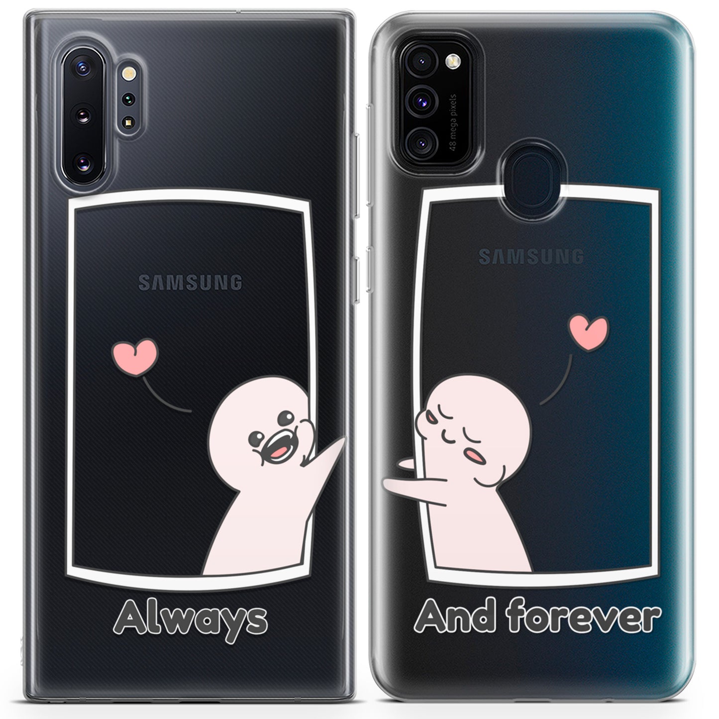 Cavka iPhone Couple Cases Always and Forever