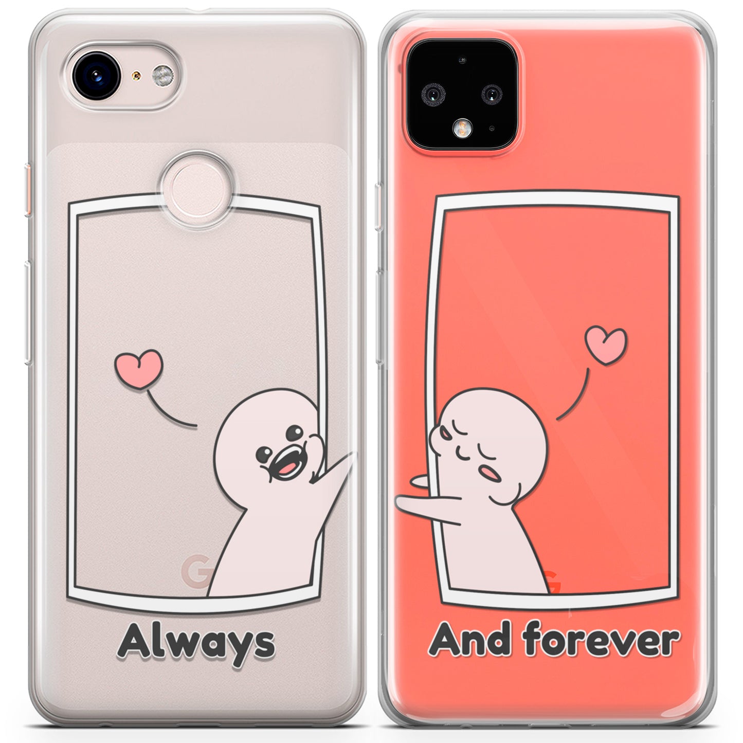 Cavka iPhone Couple Cases Always and Forever